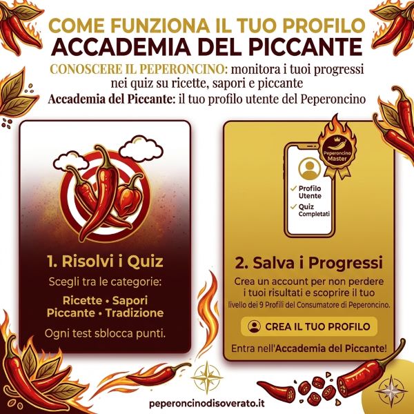 Profilo Peperoncino Academy – classifica e punteggi